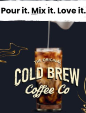 Original Cold Brew Coffee Co Sugar Free Concentrate -1 litre Pouch