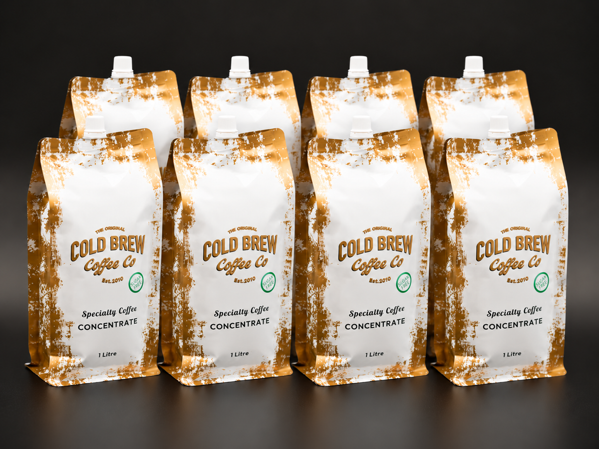 Original Cold Brew Coffee Co Sugar Free Concentrate -1 litre Pouch