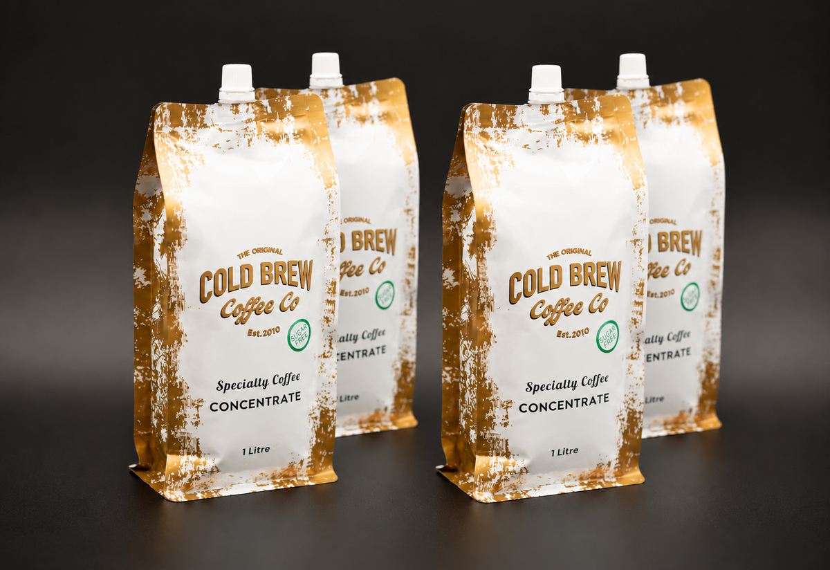 Original Cold Brew Coffee Co Sugar Free Concentrate -1 litre Pouch