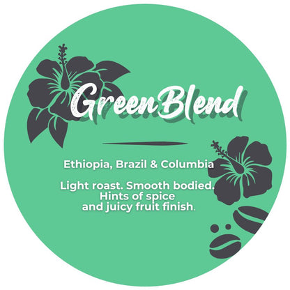 Green Blend - Ethiopian, Columbian & Brazil
