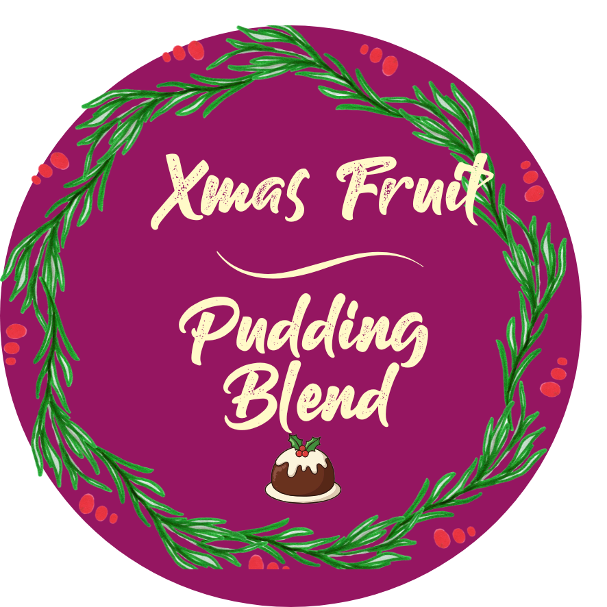 The Xmas Fruit Pudding Blend. Only Available until December 31st 2025.