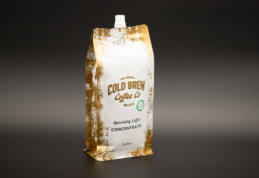 Original Cold Brew Coffee Co Sugar Free Concentrate -1 litre Pouch
