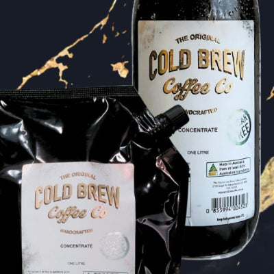 Original Cold Brew Coffee Co Sugar Free Concentrate -1 litre Pouch