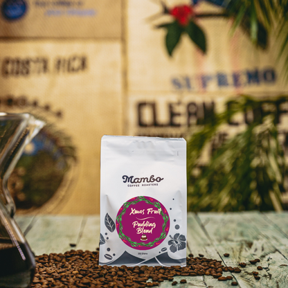 The Xmas Fruit Pudding Blend. Only Available until December 31st 2025.