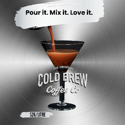 Original Cold Brew Coffee Co Sugar Free Concentrate -1 litre Pouch